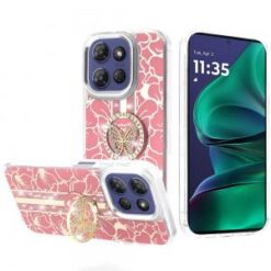 Moto G Stylus 5G 2026/2025 Splendid Floral Designs with Metal Camera and Buttons with Butterfly