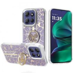 Moto G Stylus 5G 2026/2025 Splendid Floral Designs with Metal Camera and Buttons with Butterfly