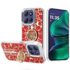 Moto G Stylus 5G 2026/2025 Splendid Floral Designs with Metal Camera and Buttons with Butterfly