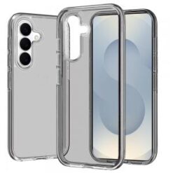 Samsung s26 Plus Sturdy Ultra Thick 3mm Transparent Hybrid Case Cover - Smoke