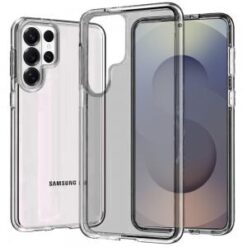 Samsung s26 Ultra Sturdy Ultra Thick 3mm Transparent Hybrid Case Cover - Smoke