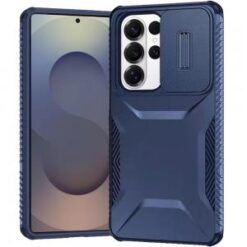 Samsung s26 Ultra Ultimate U Design Hybrid with Camera Window Covering - Dark Blue