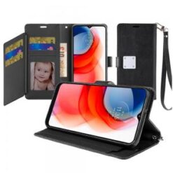 iPhone 13/14 Wallet ID Card Holder Case Cover - Black