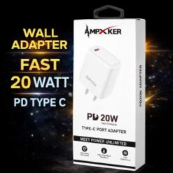 [WALL CHARGER] (PD-TypeC WHITE) - UL - (LANE A7 ITEM 13)