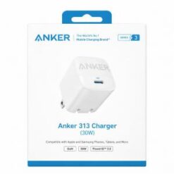 ANKER [FAST IQ NANO SIZE WALL CHARGER] (30W TypeC WHITE) - (LANE C8 ITEM 2)
