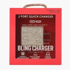 BLING [CHARGER] (20W SILVER) - (LANE D7 ITEM 3)