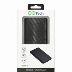 EGTECH [POWER BANK] (10000MAH DUAL USB BLACK) - (LANE B10 ITEM 7)