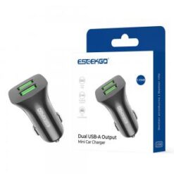 ESEEKGO [CAR CHARGER] (BLACK) - (LANE B2 ITEM 45)