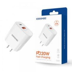 ESEEKGO [WALL CHARGER] (20W) - FIREPROOF - (LANE B6 ITEM 15)