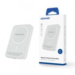 ESEEKGO [POWER BANK] (15W 5000MAH TypeC 1.3FT) - MAGNETIC WIRELESS - (LANE B7 ITEM 4)