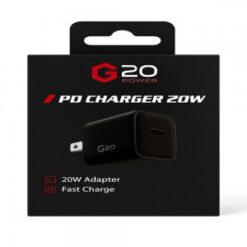 G POWER [WALL CHARGER] (20W PD BLACK) - (LANE B14 ITEM 2)