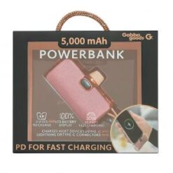 GG GLITTER [POWER BANK] (20W 5000MAH TypeC) - IPHONE - (LANE D14 ITEM D)