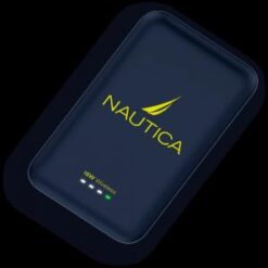 NAUTICA [15W FAST POWER BANK] (5000MAH) - MAGNETIC PORTABLE - NAVY BLUE (LANE C RACK 12 ITEM 44)
