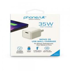 PHONESUIT [WALL CHARGER] (35W PD-TypeC WHITE) - FAST CHARGING - (LANE B C-O ITEM 14)
