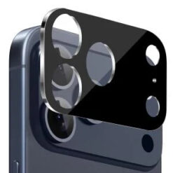 iPhone 17 Pro Max Camera Lens Colored Edge Tempered(2.5D) - Black