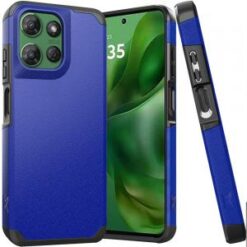 Moto G Power 2026/2025 (Original Series) Tough Strong Shockproof Hybrid in Slide-Out Package - C
