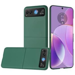 Motorola Razr 2025 2024 Flip Snap On Premium Matte Finish Case Cover - Midnight Green
