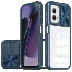 Motorola Moto G Stylus 5G 2024 Fusion Transparent Clear Hybrid Case Cover - Blue