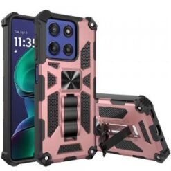 Moto G Stylus 5G 2026/2025 Machine Design Hybrid with Kickstand - Rose Gold