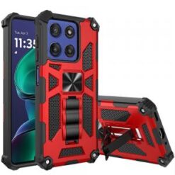 Moto G Stylus 5G 2026/2025 Machine Design Hybrid with Kickstand - Red