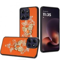 Moto G Power 5G 2026/2025 SPLENDID Diamond Glitter Ornaments Engraving Case Cover - Garden Butte
