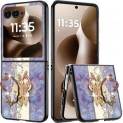 Motorola Razr+ Plus 2024 SPLENDID Diamond Glitter Ornaments Engraving Case Cover - Enchanted But