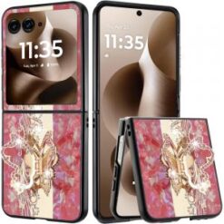 Motorola Razr+ Plus 2024 SPLENDID Diamond Glitter Ornaments Engraving Case Cover - Enchanted But