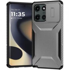 Motorola Edge 2025 Ultimate U Design Hybrid with Camera Window Covering - Grey