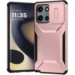 Motorola Edge 2025 Ultimate U Design Hybrid with Camera Window Covering - Rose Gold